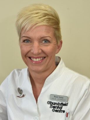Julie Kennedy, Head Nurse at Churchfield Dental Centre